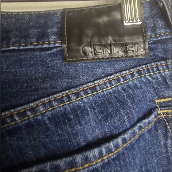 Denizen By Levi's Men's 218 Slim Fit Straight Leg Jeans 32x34 - Dark Wash Pants - Picture 5 of 6